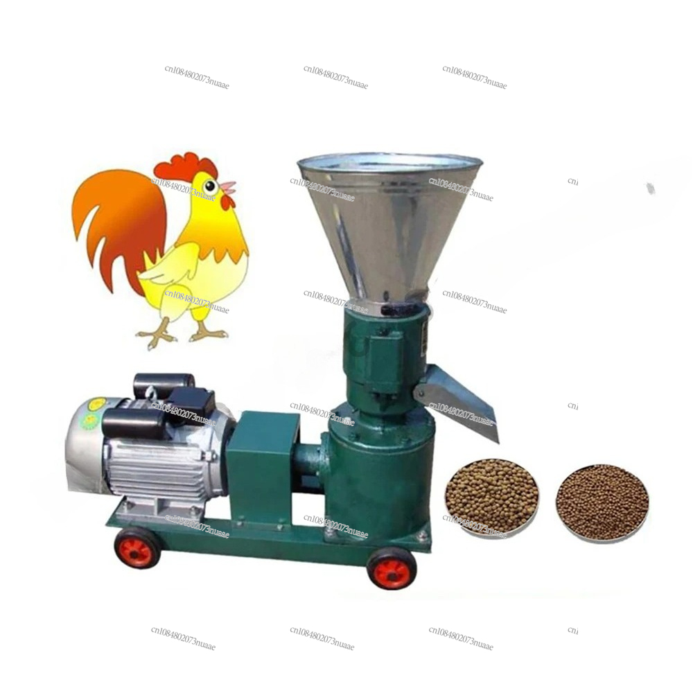 Wood Pellet Making Machine - 220V/380V 100kg/h-200kg/h 펠렛 밀 다기능 사료