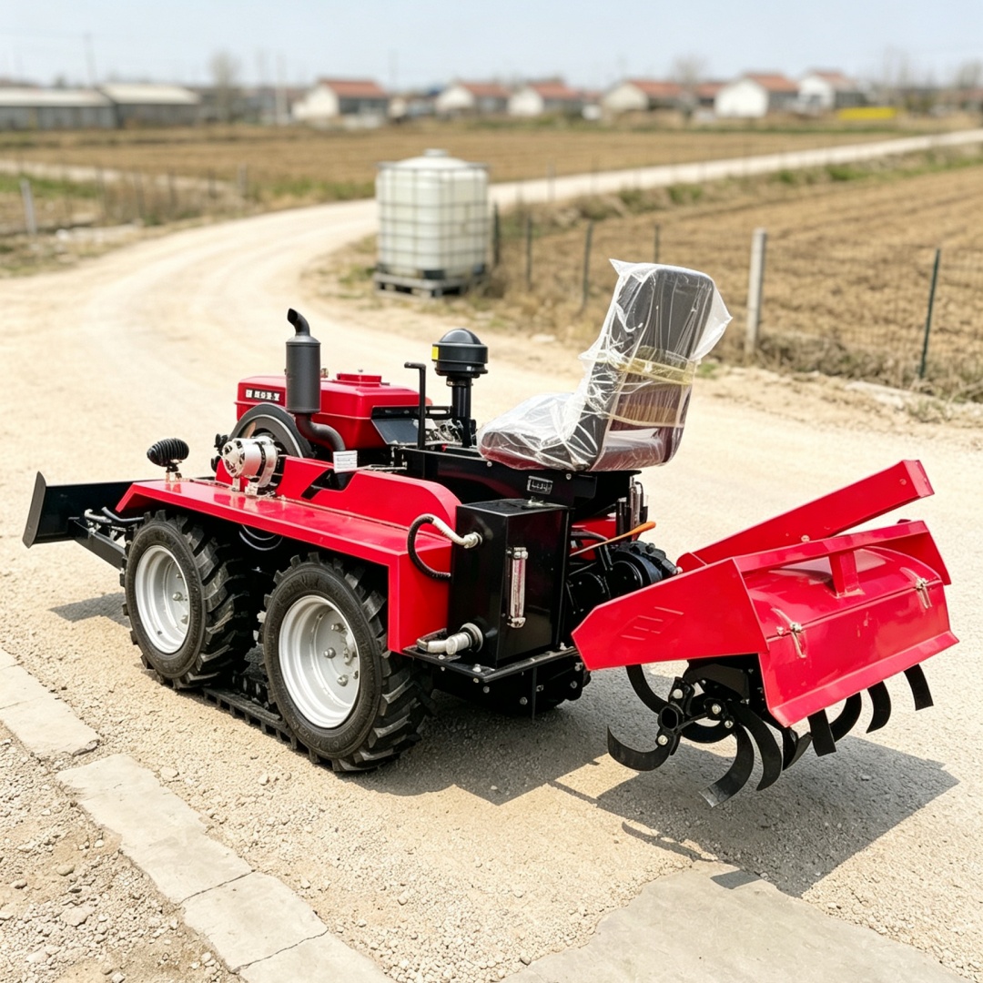맞춤형 4륜 4WD 경운기용 로터리 경운기 파종기, 인 - Agriculture Farming Types 리뷰 및 가격