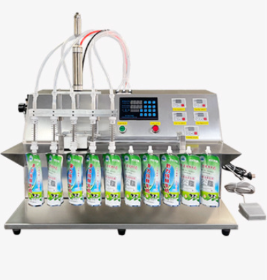 2.5L 4헤드 스탠드형 파우치 충전기(콩밀크, 주스, - Milking Machine 리뷰 및 가격