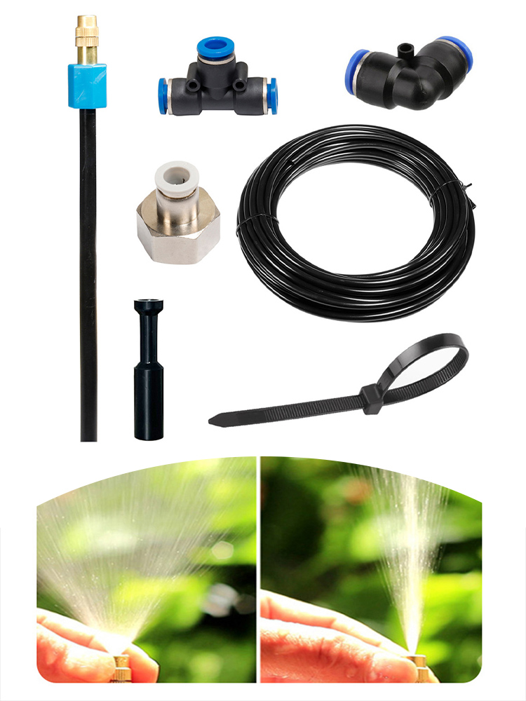 360도 조절 가능한 구리 노즐 스프레이 관개 시스템  - Agriculture Farming Kit 리뷰 및 가격