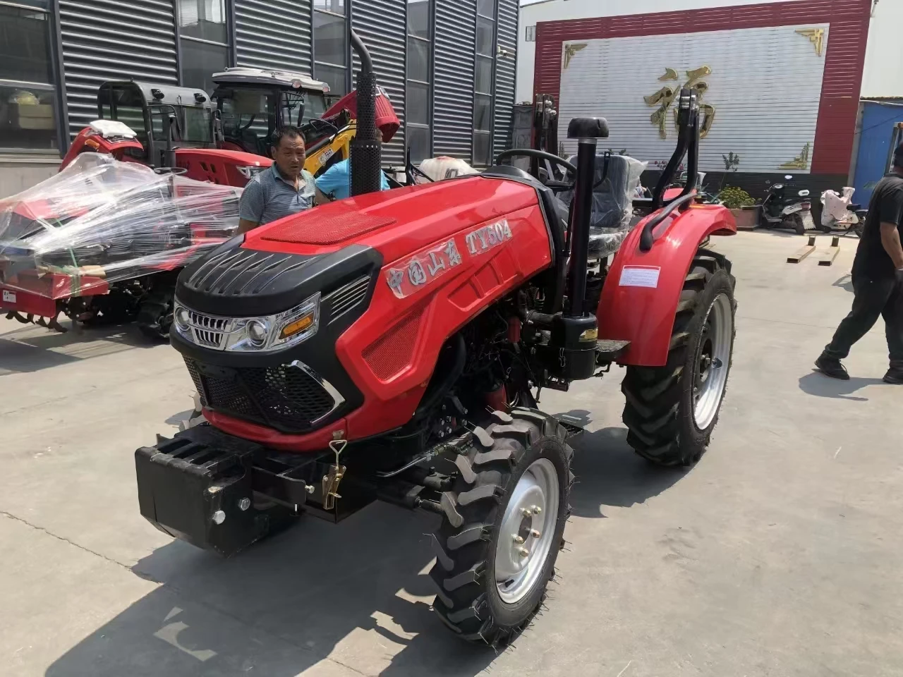 베스트 셀러 50hp 미니 트랙터 4WD 가든 농장 4 - Agriculture Farming Types 리뷰 및 가격