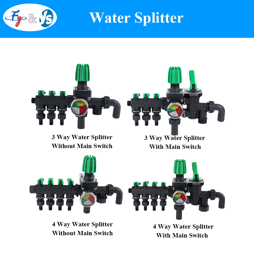 3/4방향 물 분배 밸브 농업용 분무기 제어 차단 밸브 - Agriculture Farming Kit 리뷰 및 가격