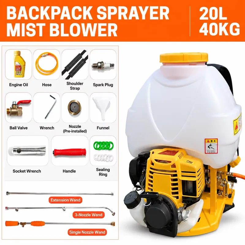 20리터 수입 농업용 배낭 분무기 (과수류 작물 살포  - Crop Sprayer Backpack 리뷰 및 가격