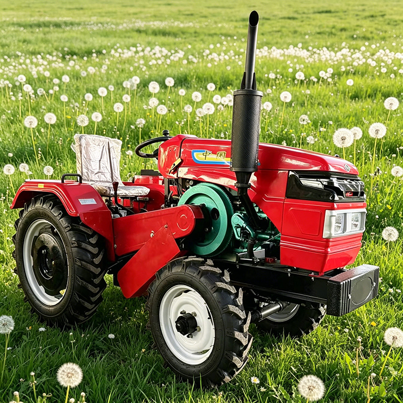 맞춤형 안전운전 농업용 트랙터, 4륜 로터리 경운기 및 - Agriculture Farming Types 리뷰 및 가격