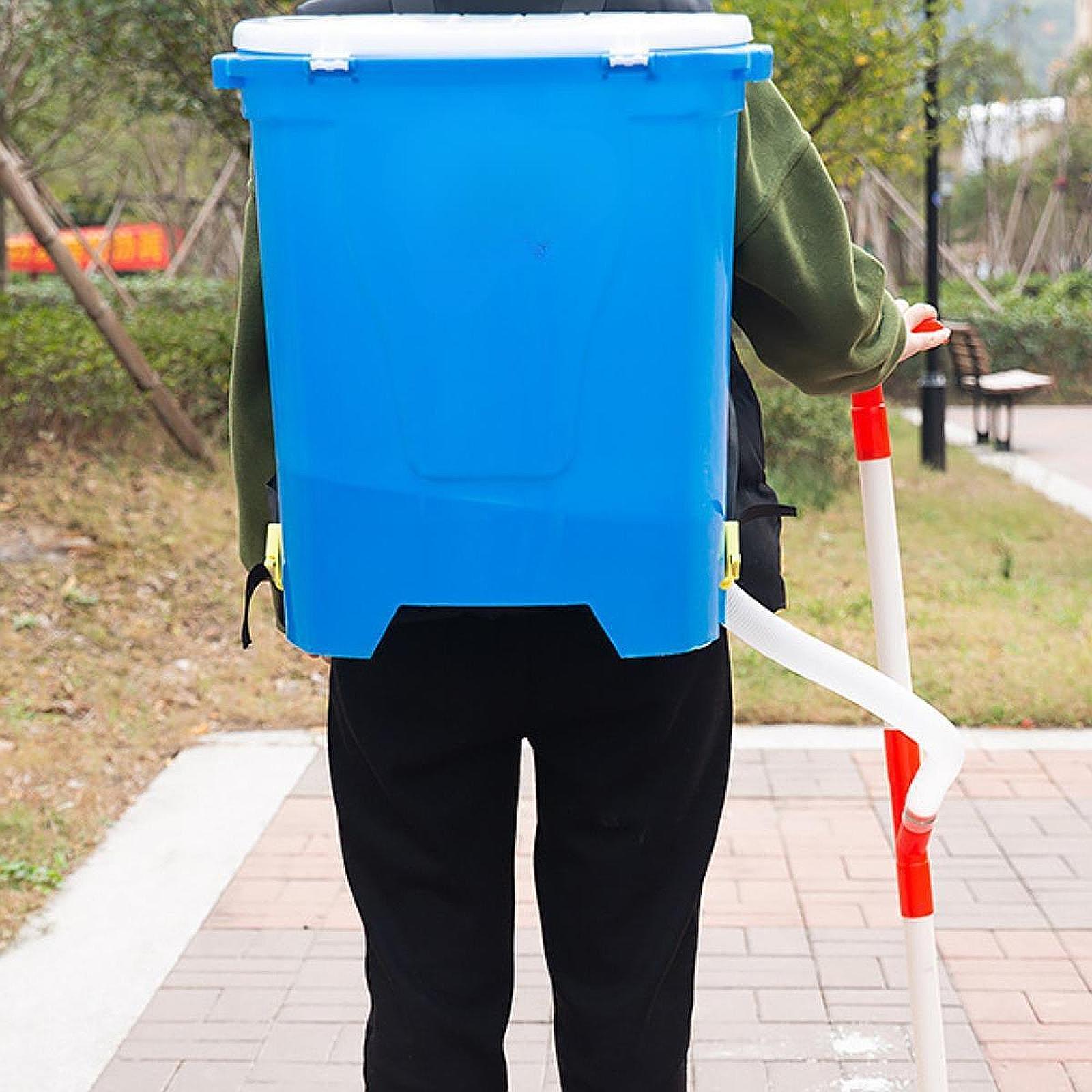 25L 수동 비료 스프레더 플라스틱 뒤로 옥수수 야채  - Agriculture Farming Vegetables 리뷰 및 가격
