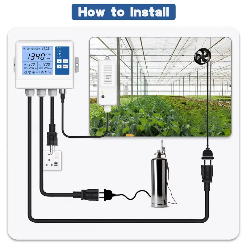 스마트 기후 제어기 와이파이 환경 제어기 과일 채소 재 - Agriculture Farming Vegetables 리뷰 및 가격